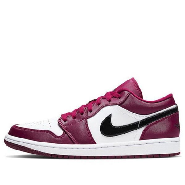 Nike Air Jordan 1 Low Tops Retro Basketball Sko Til Mænd Rød