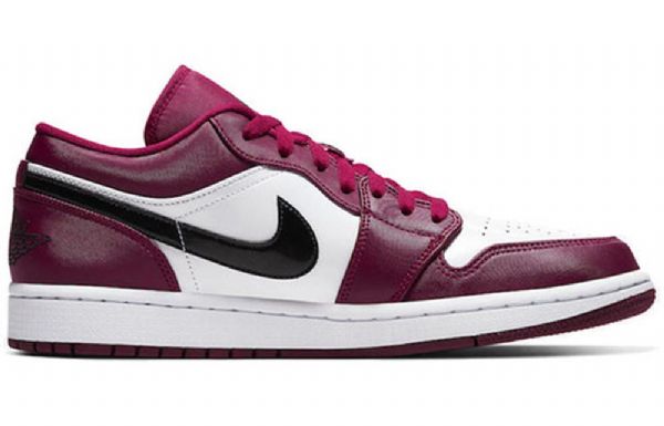 Nike Air Jordan 1 Low Tops Retro Basketball Sko Til Mænd Rød