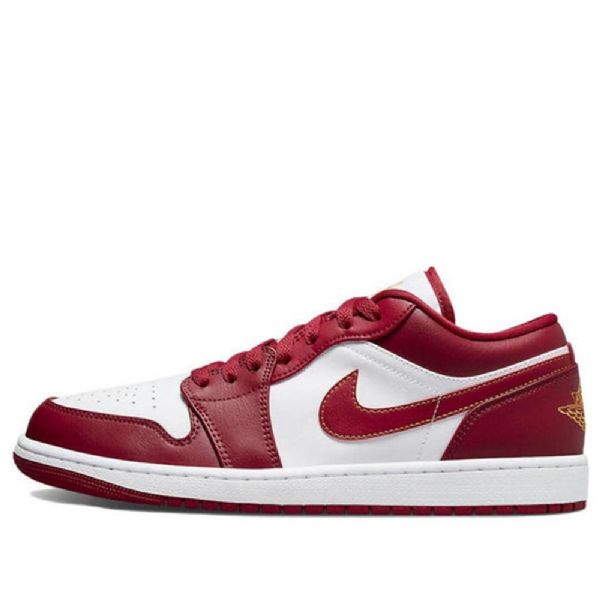 Nike Air Jordan 1 Low Tops Retro Basketball Sko Til Mænd Rød