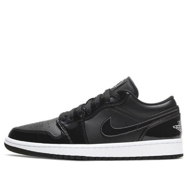 Nike Air Jordan 1 Low Tops Retro Basketball Sko Til Mænd Sort