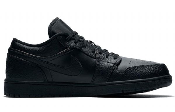 Nike Air Jordan 1 Low Tops Retro Basketball Sko Til Mænd Sort