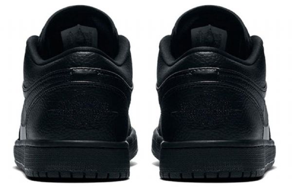 Nike Air Jordan 1 Low Tops Retro Basketball Sko Til Mænd Sort