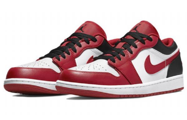 Nike Air Jordan 1 Low Tops Retro Basketball Sko Til Mænd Sort