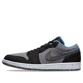 Nike Air Jordan 1 Low Tops Retro Basketball Sko Til Mænd Sort