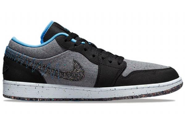 Nike Air Jordan 1 Low Tops Retro Basketball Sko Til Mænd Sort