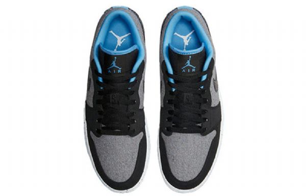 Nike Air Jordan 1 Low Tops Retro Basketball Sko Til Mænd Sort