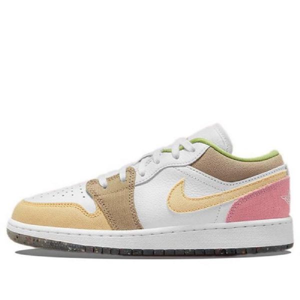 Nike Air Jordan 1 Low Tops Se Gs Retro Basketball Sko Til Mænd Flerfarvet