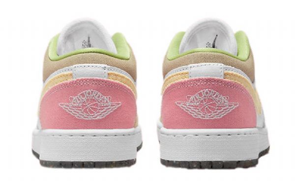 Nike Air Jordan 1 Low Tops Se Gs Retro Basketball Sko Til Mænd Flerfarvet