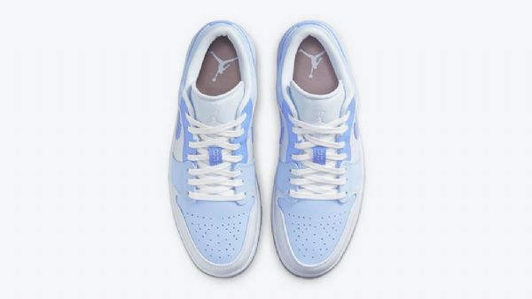 Nike Air Jordan 1 Low Tops Se Mighty Swooshers Sko Til Mænd Blå