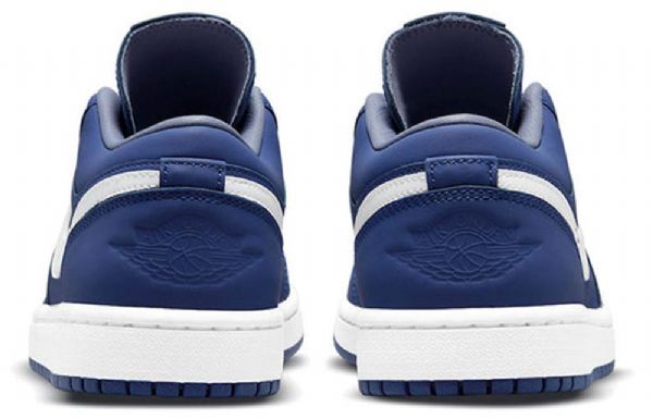 Nike Air Jordan 1 Low Tops Se Retro Basketball Sko Til Damer Deep Royal Blå Blå
