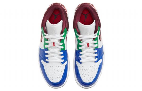 Nike Air Jordan 1 Low Tops Se Retro Basketball Sko Til Damer Flerfarvet