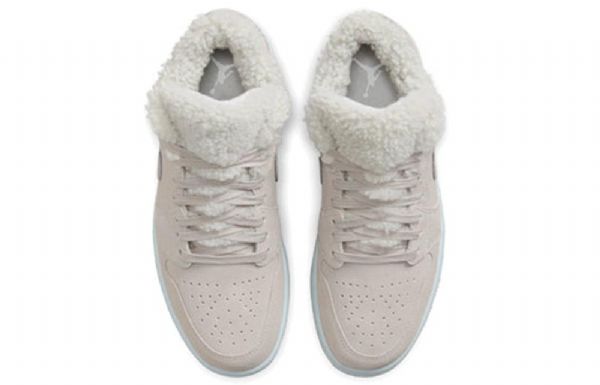 Nike Air Jordan 1 Low Tops Se Retro Basketball Sko Til Damer Grå