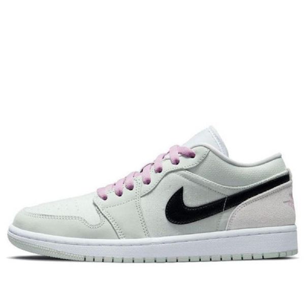 Nike Air Jordan 1 Low Tops Se Retro Basketball Sko Til Damer Grøn