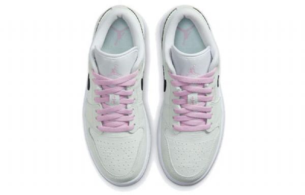 Nike Air Jordan 1 Low Tops Se Retro Basketball Sko Til Damer Grøn