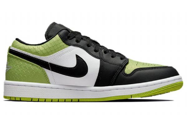 Nike Air Jordan 1 Low Tops Se Retro Basketball Sko Til Damer Grøn