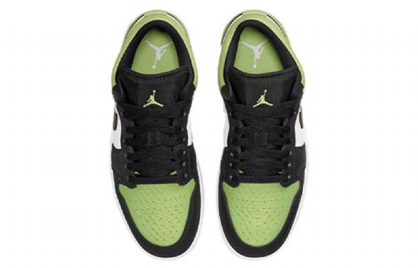 Nike Air Jordan 1 Low Tops Se Retro Basketball Sko Til Damer Grøn