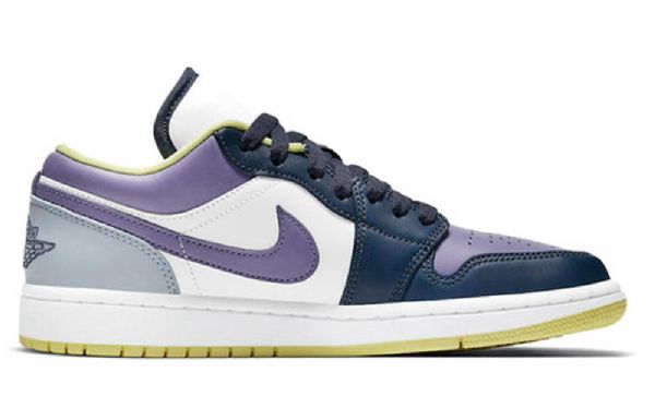 Nike Air Jordan 1 Low Tops Se Retro Basketball Sko Til Damer Lilla