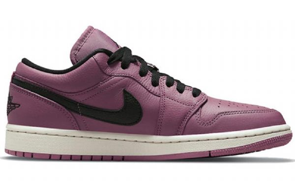 Nike Air Jordan 1 Low Tops Se Retro Basketball Sko Til Damer Lys Lilla