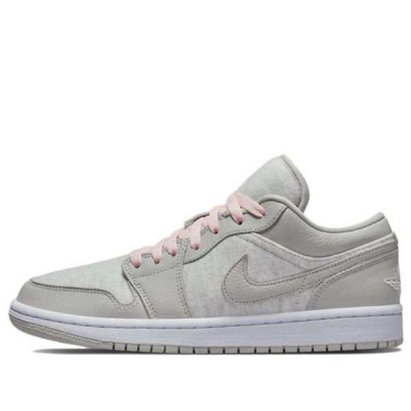 Nike Air Jordan 1 Low Tops Se Retro Basketball Sko Til Damer Lysegrå