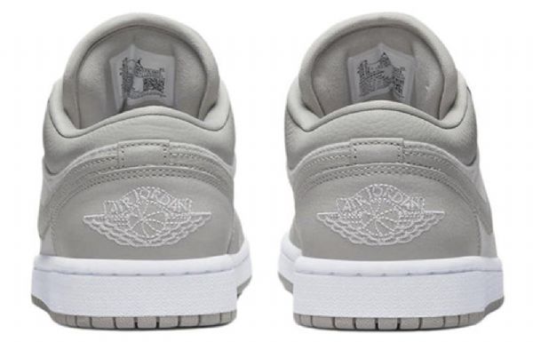 Nike Air Jordan 1 Low Tops Se Retro Basketball Sko Til Damer Lysegrå