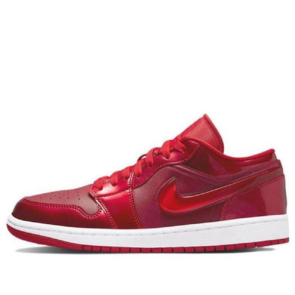 Nike Air Jordan 1 Low Tops Se Retro Basketball Sko Til Damer Rød