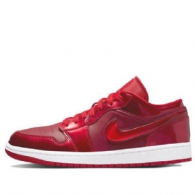 Nike Air Jordan 1 Low Tops Se Retro Basketball Sko Til Damer Rød