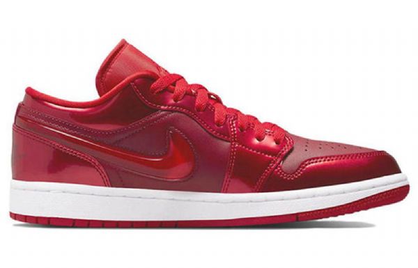 Nike Air Jordan 1 Low Tops Se Retro Basketball Sko Til Damer Rød