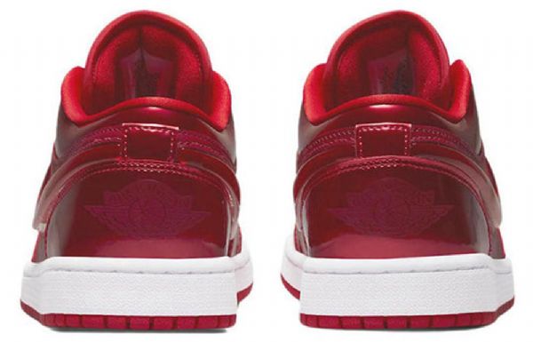 Nike Air Jordan 1 Low Tops Se Retro Basketball Sko Til Damer Rød