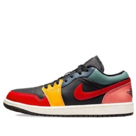 Nike Air Jordan 1 Low Tops Se Retro Basketball Sko Til Damer Sort