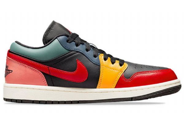 Nike Air Jordan 1 Low Tops Se Retro Basketball Sko Til Damer Sort