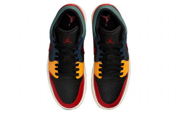 Nike Air Jordan 1 Low Tops Se Retro Basketball Sko Til Damer Sort