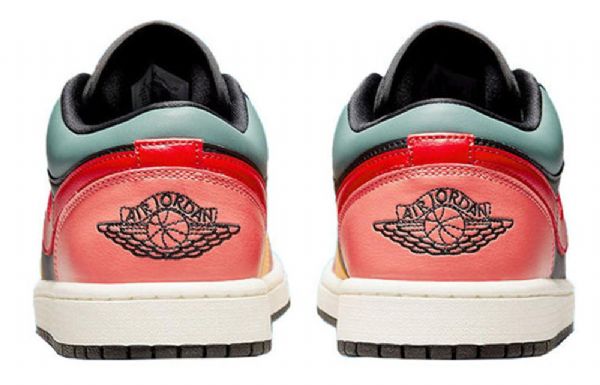 Nike Air Jordan 1 Low Tops Se Retro Basketball Sko Til Damer Sort