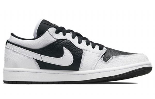 Nike Air Jordan 1 Low Tops Se Retro Basketball Sko Til Damer Sort Hvid