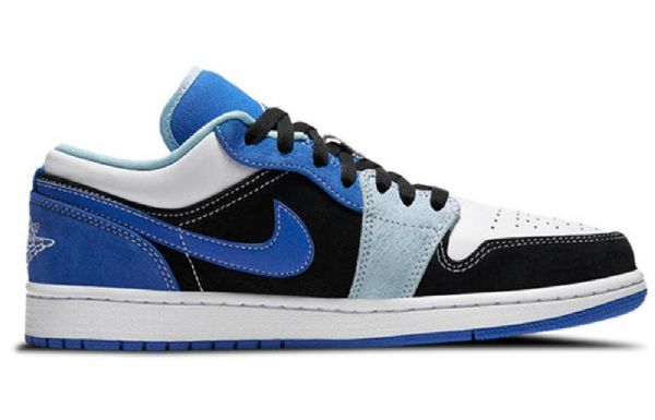Nike Air Jordan 1 Low Tops Se Retro Basketball Sko Til Mænd Blå