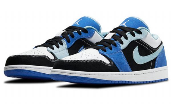 Nike Air Jordan 1 Low Tops Se Retro Basketball Sko Til Mænd Blå