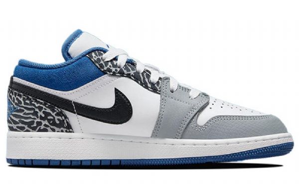 Nike Air Jordan 1 Low Tops Se Retro Basketball Sko Til Mænd Blå