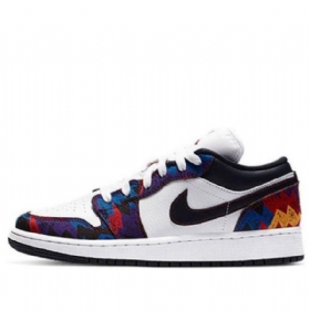 Nike Air Jordan 1 Low Tops Se Retro Basketball Sko Til Mænd Flerfarvet