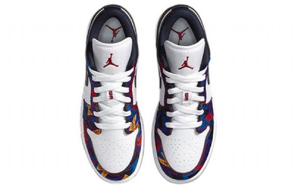 Nike Air Jordan 1 Low Tops Se Retro Basketball Sko Til Mænd Flerfarvet
