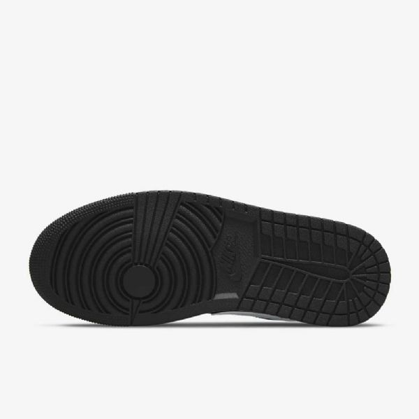 Nike Air Jordan 1 Low Tops Se Sko Til Damer Hvid Sort