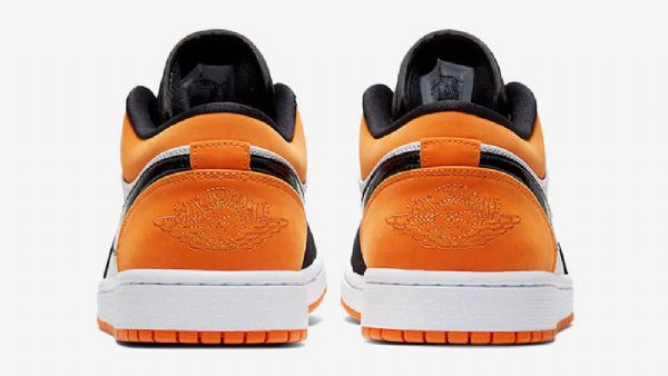 Nike Air Jordan 1 Low Tops Shatteredboard Sko Til Mænd Orange Sort