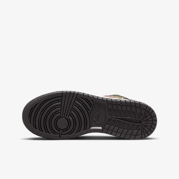 Nike Air Jordan 1 Low Tops Sko Til Børn Sort Mørk