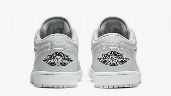 Nike Air Jordan 1 Low Tops Sko Til Damer Hvid Camouflage