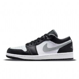 Nike Air Jordan 1 Low Tops Sko Til Damer Sort Grå