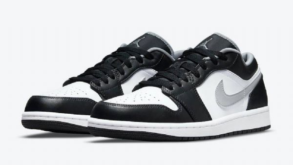Nike Air Jordan 1 Low Tops Sko Til Damer Sort Grå