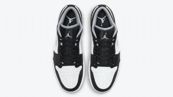 Nike Air Jordan 1 Low Tops Sko Til Damer Sort Grå