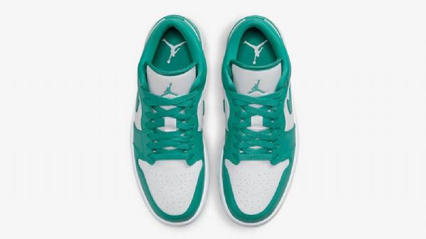 Nike Air Jordan 1 Low Tops Sko Til Damer Turkis