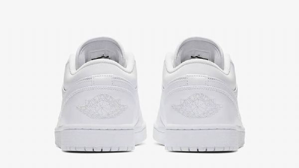 Nike Air Jordan 1 Low Tops Sko Til Mænd Hvid