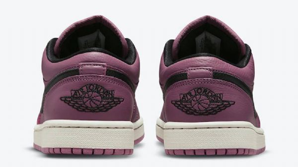 Nike Air Jordan 1 Low Tops Sko Til Mænd Lilla