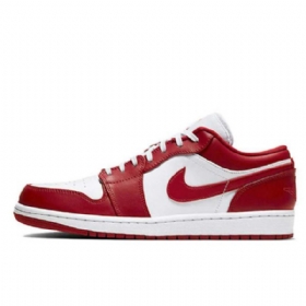 Nike Air Jordan 1 Low Tops Sko Til Mænd Rød
