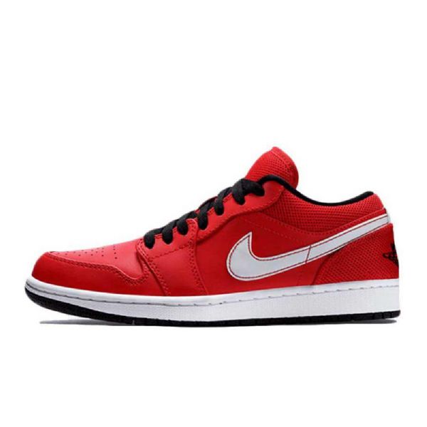 Nike Air Jordan 1 Low Tops Sko Til Mænd Rød